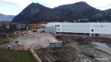 Rušitev stare OŠ Frana Albrehta (1)